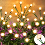 Enchanting Firefly Lights : Unique Solar Powered Garden Lights(Pack Of 2)